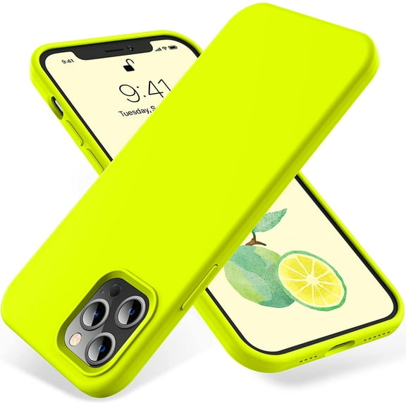 Designed for iPhone 12 Pro Max Case,[Silky and Soft Touch Series] Premium Soft Liquid Silicone Rubber Full-Body Protective Bumper Case for iPhone 12 Pro Max 6.7 inch,Calke Green