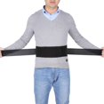 thumbnail image 2 of Noref New Tourmaline Self-Heating Magnetic Therapy Black Waist Protection Belt Lumbar Support, 2 of 8
