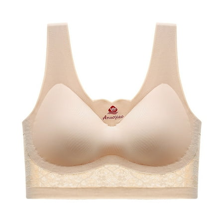 

CAICJ98 Women S Lingerie Sleep & Lounge Women Simple Bikini Bra Stripe Adjustable Shoulder Strap Underwire Underwear Bra Elegant Bra Beige XXL