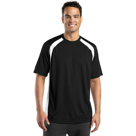 Sport-Tek Men's Athletic Fit Colorblock T-Shirt