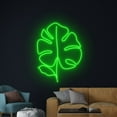 thumbnail image 4 of Handmadetneonsign Monstera Leaf Led Light, Monstera Leaf Neon Light, Green Leaf Tropical Neon Sign, 4 of 5