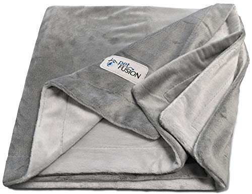 PetFusion Premium Pet Blanket Reversible Micro Plush 100% Soft Polyester Multiple Sizes for Dogs & Cats.