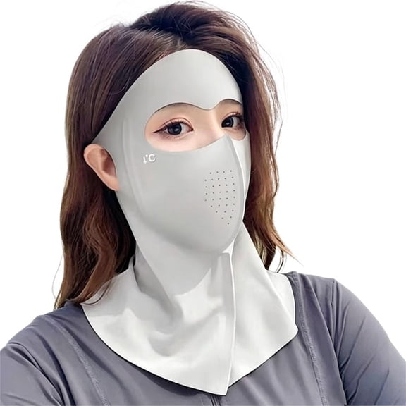 Upf 50 Sun Protection Women Face Neck Mask Cover, Full Face Uv Protection Women Men Faces Neck Bandana