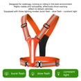 thumbnail image 3 of Chaleco reflectante seguro con carga USB ajustable para adultos ANGGREK  Otros, 3 of 8