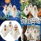 thumbnail image 2 of paquetes de decoraciones de fantasmas colgantes de Halloween, Mini fantasma de tela de Halloween para interiores y exteriores Levamdar LXY173, 2 of 6