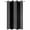 Black, variant on White Boho Outdoor Curtains for Patio Waterproof,Windproof Privacy Curtains with Weighted Bottom,Farmhouse Simple Abstract Striped Geometric Outside Drapes for Picnic Garage Yard 54"x108" 1 Panel