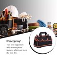 thumbnail image 3 of Guardurnaity Bolsa de herramientas, suministros de trabajo Oxford, urdimbre de Hardware profesional, bolsillos interiores inferiores gruesos, Bolsas de mensajero y de hombro, 3 of 6