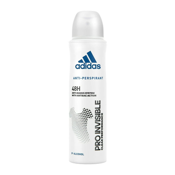 Adidas AntiPerspirant Pro Invisible Performance Alcohol 5 Oz. - Walmart.com