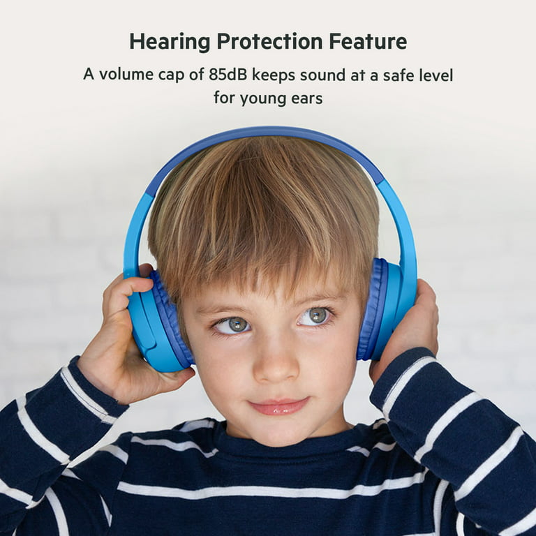 Belkin SoundForm Mini Bleu - Casque audio sans fil pour enfant - Casque /  Écouteur - BELKIN