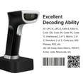 thumbnail image 3 of Scanner Wireless QR 2D Barcode Scanner with Cradle Handheld USB Wired Bar Code Reader Support Paper and Screen Compatible with   Mac Manual/ Continuous/, 3 of 6