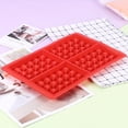 thumbnail image 3 of Diy Waffle Waffle Mold Model Nonstick Kitchen Cake Making Accessories Hot Baking Tool Heart-shape  4-square Waffle Mold, 3 of 6