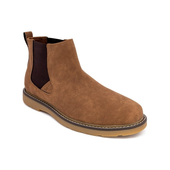Nautica Men's Grandt Casual Chukka Boots 10 Dark Tan