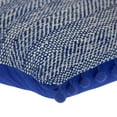 thumbnail image 4 of Parkland Collection Transitional Woven Blue Square 18" x 18" Pillow, 4 of 6