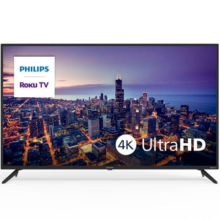 Philips 50" Class 4k Ultra HD (2160p) Roku Smart LED TV (50PUL6533/F7) (New)