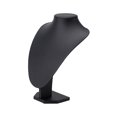 thumbnail image 5 of Necklace Chain Jewelry Bust Presentation Decor Necklace Display Holder Stand Black PU 21x15cm, 5 of 8