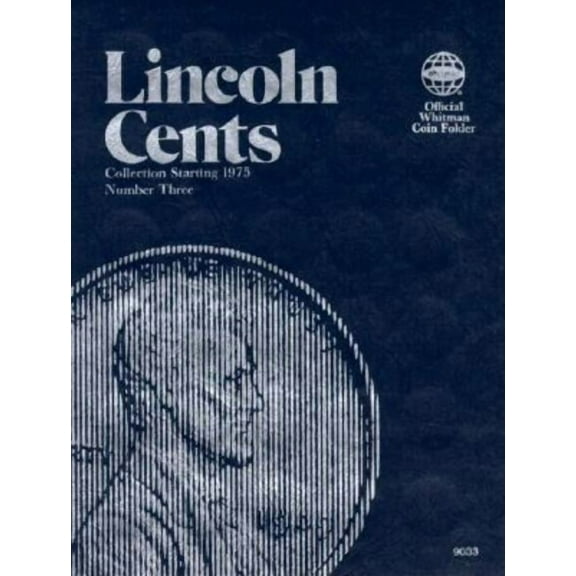 Official Whitman Coin Folder : Lincoln Cents Collection Starting 1975 (Hardcover)