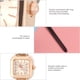 thumbnail image 4 of Relojes para Mujer,Reloj de Pulsera analógico con Correa de PU de Moda para Mujer(Negro) Ecomeon no, 4 of 5