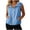 Light Blue, variant on Vivianyo HD Women's Hooded Zip Up Vest, Mesh Lined Drawstring Hem Lightweight Outdoor Casual Waistcoat, Sleeveless Athletic Tank Tops for Women, Sizes S-5XL