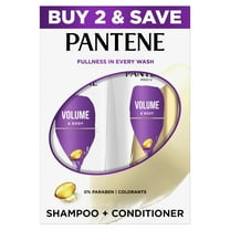 Pantene Pro-V Volume & Body Shampoo and Conditioner 10.4 fl oz   9.0 fl oz, All Hair Types