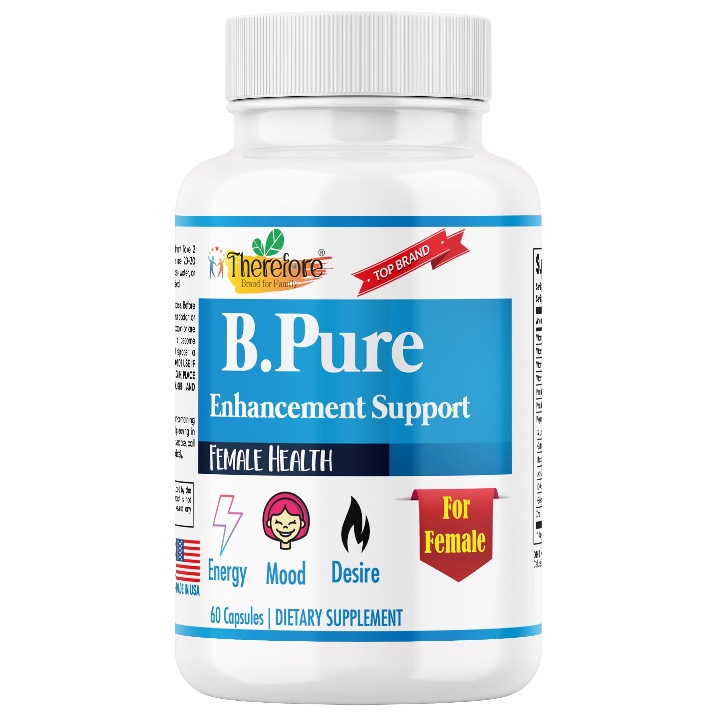 B.Pure Libido Booster for Women Formulated Natural Women’s Libido