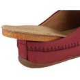 thumbnail image 5 of HAFLINGER Women Men leather Slippers 'Everest Softi', port, 5 of 9