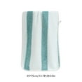 thumbnail image 4 of Djunllk Striped Hand Towels Super Soft, Premium Microfiber Hair Towel Highly Absorbent, Washcloths Basic Bathroom Towels for Bathroom Hotels Gym, 29.5" x 13.8", 4 of 7