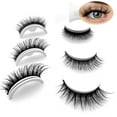 thumbnail image 4 of Self Adhesive Eyelashes,Press On Lashes,No Glue Needed Eyelashes No Sticky Residue Pre Glued Eyelashes Individual Lashes for women, 4 of 9