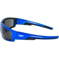 thumbnail image 4 of 3 Pair Global Vision Sly Motorcycle ATV Padded Riding Glasses Sunglasses Smoke Lenses + Red, Blue + Grey Metallic Frames, 4 of 7
