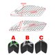thumbnail image 5 of Adhesivo antideslizante para almohadilla de tanque para motocicleta, lado de tracción para agarre de rodilla, 5 of 8