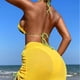 thumbnail image 4 of Traje de baño de 2 piezas para mujer, trajes de baño para mujer, traje de baño de tres piezas bikini bikini dividido traje de baño para mujer, 4 of 5