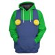thumbnail image 4 of Sudadera con capucha de Marios para niños y niñas, sudadera de manga larga con estampado de juego de moda, camisetas de Sonic para bebés, ropa de calle para niñas de 2 a 14 años, 4 of 5