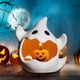 thumbnail image 5 of Decoraciones de Halloween, adornos de Halloween, decoración de Halloween, lindo candelabro fantasma, adorno de linterna de calabaza fantasma, accesorios de decoración de escena de bar de jardín de inf, 5 of 9