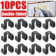 thumbnail image 2 of Minicolgador de ropa de 10/1 piezas, gancho conector de plástico en cascada, soporte extensible para abrigo de armario, ahorro de espacio para el hogar, 2 of 4
