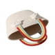 thumbnail image 4 of Bolsa de playa tejida adorable mujer bolso de almacenamiento portátil bolso de almacenamiento de verano Beach Tote, 4 of 5