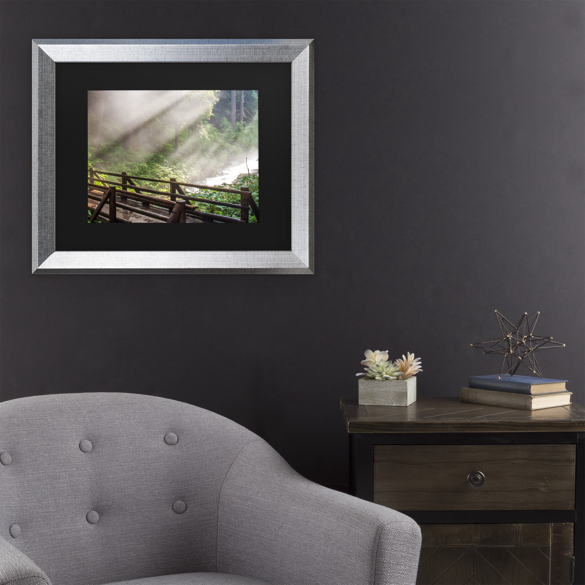 Trademark Fine Art 'Forest Sunlight' Canvas Art by Pierre Leclerc