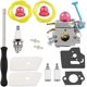 thumbnail image 1 of Motorbike Engines For Husqvarna Trimmer Edger 28Cc 128C 128L 128R 128LD Carburetor Air Filter Tool Fuel Line Filter Carb Tune Up Kit Motorcycle Carbur, 1 of 5