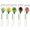 thumbnail image 3 of 15 Pcs Dandelion Artificial Flowers Plants Bouquet Plastic Flower for Home Decoration/Wedding Decor (Yellow), 3 of 6