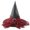 Red, variant on Halloween Vintage Witch Hat with Lace, Fabric Wizard Hat Costume Accessory, Soft Comfortable Party Carnival Cosplay Headwear