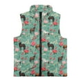thumbnail image 4 of Pzuqiu Horse Print Boys Sleeveless Vests 2T Polyester Comfortable Zipper Winter Sleeveless Jacket with Pockets Warm Fall Outfits Fashion Clothing for Teens Girls Boys Kids, 4 of 7