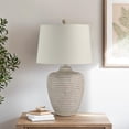 thumbnail image 3 of Everren Albacete 25" Height Table Lamp, Cream, 3 of 3