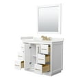 thumbnail image 6 of Wyndham Collection Wcf111142s-Qtz-Us3m34 Icon 42" Free Standing Single Basin Vanity Set -, 6 of 7