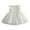 White, variant on Icvfdpl Kids Flower Girl Dress Newborn Infant Spring Print Tulle Ruffle Sleeveless Princess Pink Cotton 6-12 Months Sundress