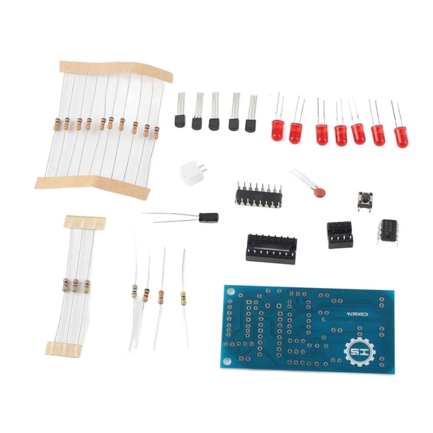 Dados Electrónicos De Entretenimiento, Kit De Dados Electrónicos De 4,5 ~ 5V Kit De Dados LED DIY Para Un Divertido Juego De Producción Electrónica