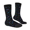 thumbnail image 2 of Goofa Gamepads Printed Men's Crew Socks, Soft Durable Breathable Moisture-Wicking with Odor Control Cotton socks, 2 of 9