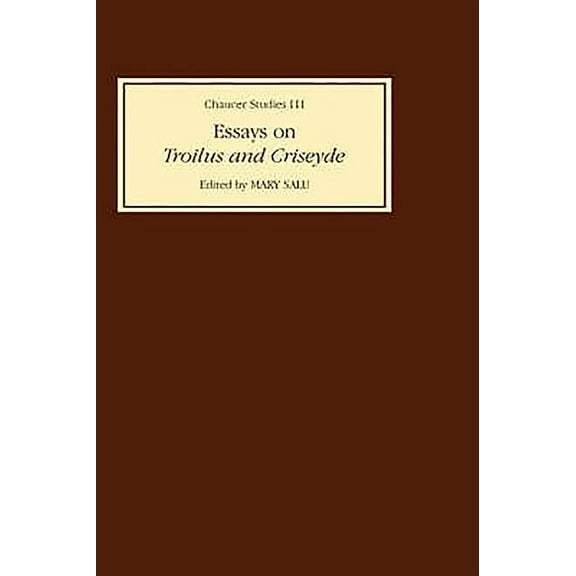 Chaucer Studies Essays on Troilus and Criseyde, Book 3, (Hardcover)