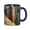 NavyBlue, variant on Colorful Plate Square Coffee Mug Fun Custom Ceramic Mugs 11oz Sky Blue