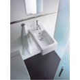 thumbnail image 2 of Duravit 070225-1Hole Vero 9-7/8" Rectangular Ceramic Wall Mounted Bathroom Sink - White, 2 of 2
