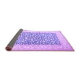 thumbnail image 2 of Ahgly Company Indoor Square Persian Purple Traditional Area Rugs, 4' Square, 2 of 4