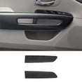 thumbnail image 1 of Real Bright Soft Car Interior Carbon Fiber Sticker Decoration2Pcs Carbon Fiber Interior Front Door Panel Cover For Kia Sedona 2015-16Auto Car Protection Interior Accessories, 1 of 8