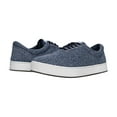 thumbnail image 6 of MaCae Unisex Knitting Lace Up Fashion Shoe With Unique Sole, Shoes for Teens, Knit Shoes, Flat Sneakers, Comfortable Fashion Shoes - Navy Mesh/Macaws, 7M/9W, 6 of 7